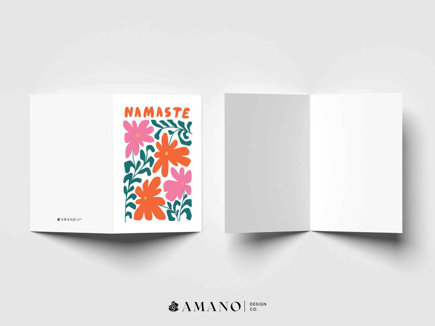 Namaste Floral | Greeting Card