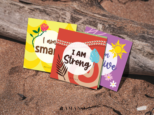 20 Disney Princess Inspired Affirmation Cards