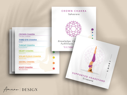 Chakra Yoga Pose Cards