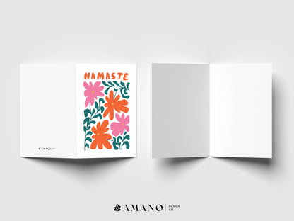 Namaste Floral | Greeting Card