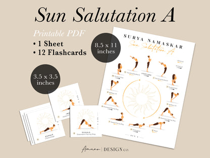 Yoga Sun Salutation A - Surya Namaskar