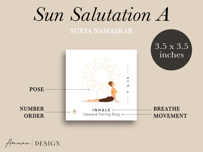 Yoga Sun Salutation A - Surya Namaskar